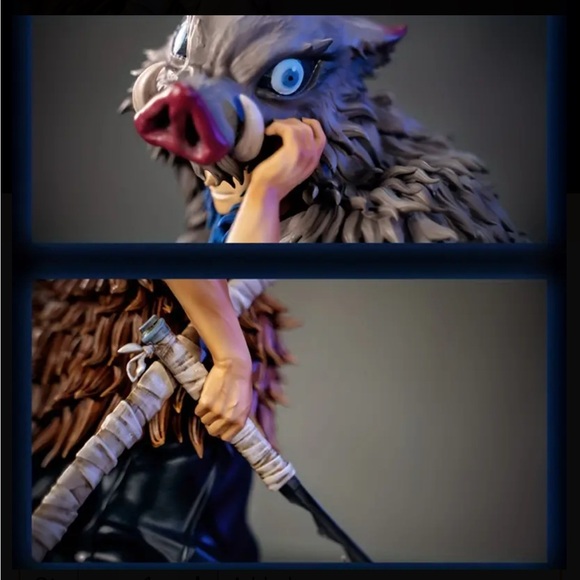 Anime Figure Inosuke from Demon Slayer - Picture 3 of 7